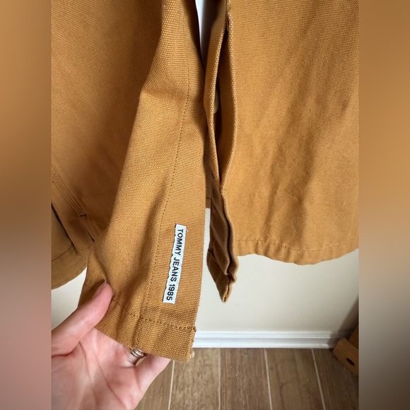 Tommy Hilfigurer Men’s Jacket Size M Over Coat Barn Coat Streetwear Chore Fall - Picture 4 of 13